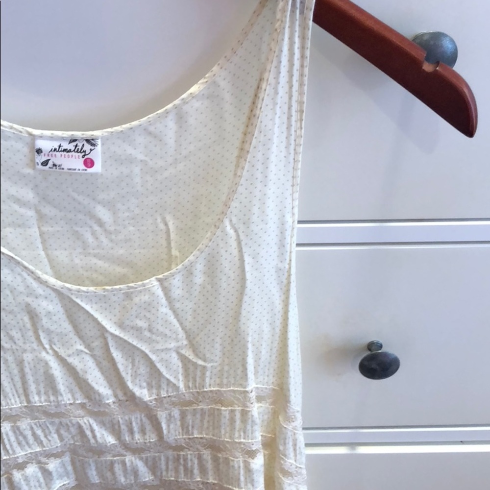 Free People White/ Cream Slip